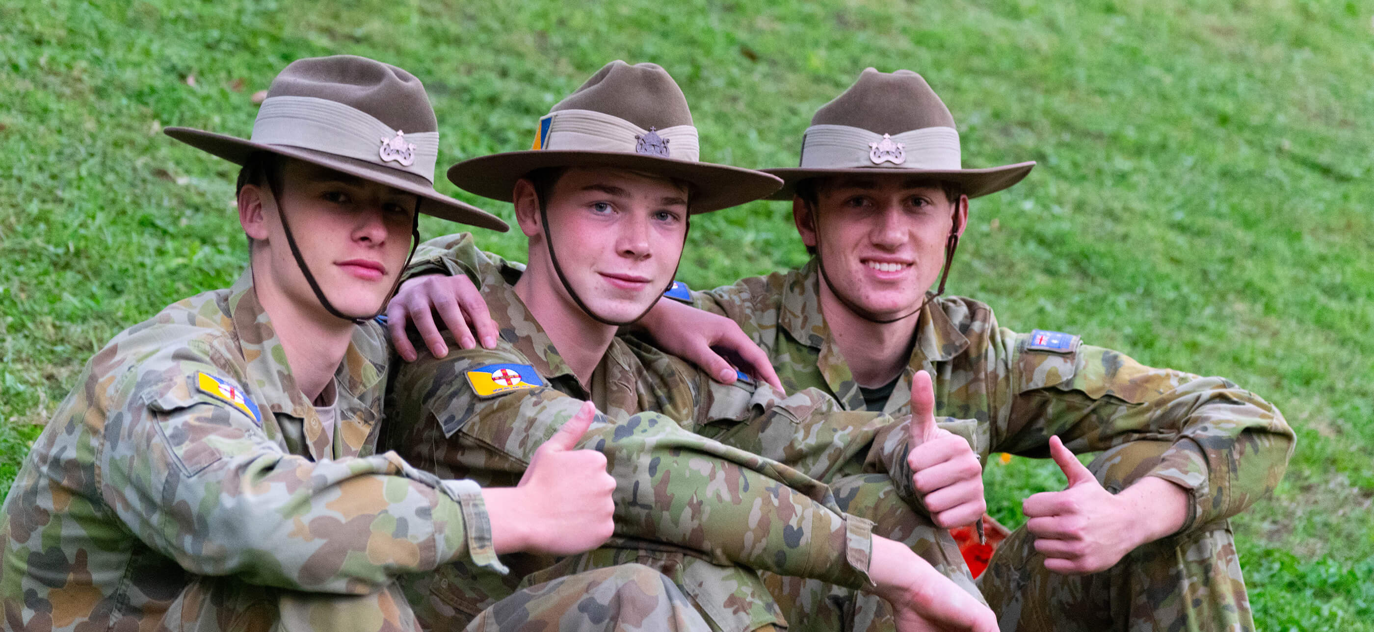 Shore Cadets Sitting