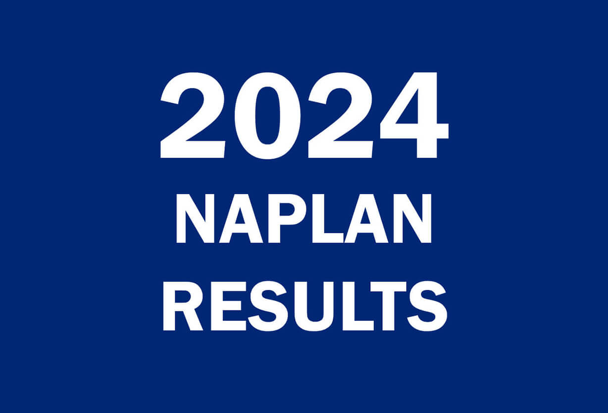 text stating Naplan Results 2024